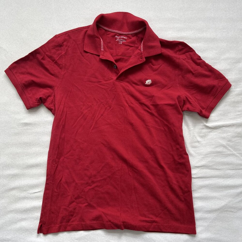 Banana Republic Polo Shirt, Men's Large